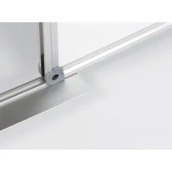 DAHLE - Tableau blanc laqué 45 x 60 cm - magnétique - cadre alu renforcé
