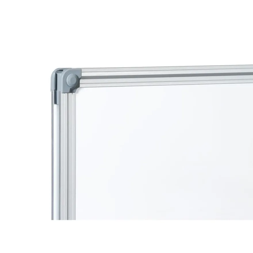 DAHLE - Tableau blanc émaillé 60 x 90 cm - magnétique - cadre alu renforcé