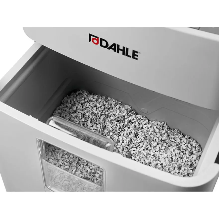 Dahle ShredMATIC 35314 - destructeur de documents coupe croisée - 300 feuilles - Corbeille 40 litres