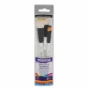 Daler-Rowney Graduate - Pack de 3 pinceaux naturels et synthétiques pour aquarelle