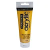 Daler-Rowney Graduate - Peinture acrylique - jaune métallique - 120 ml