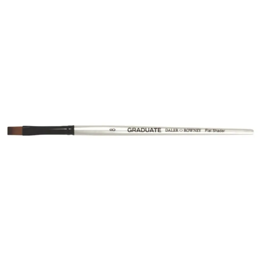 Daler-Rowney Graduate - Pinceau brosse plat n°8 - poil synthétique