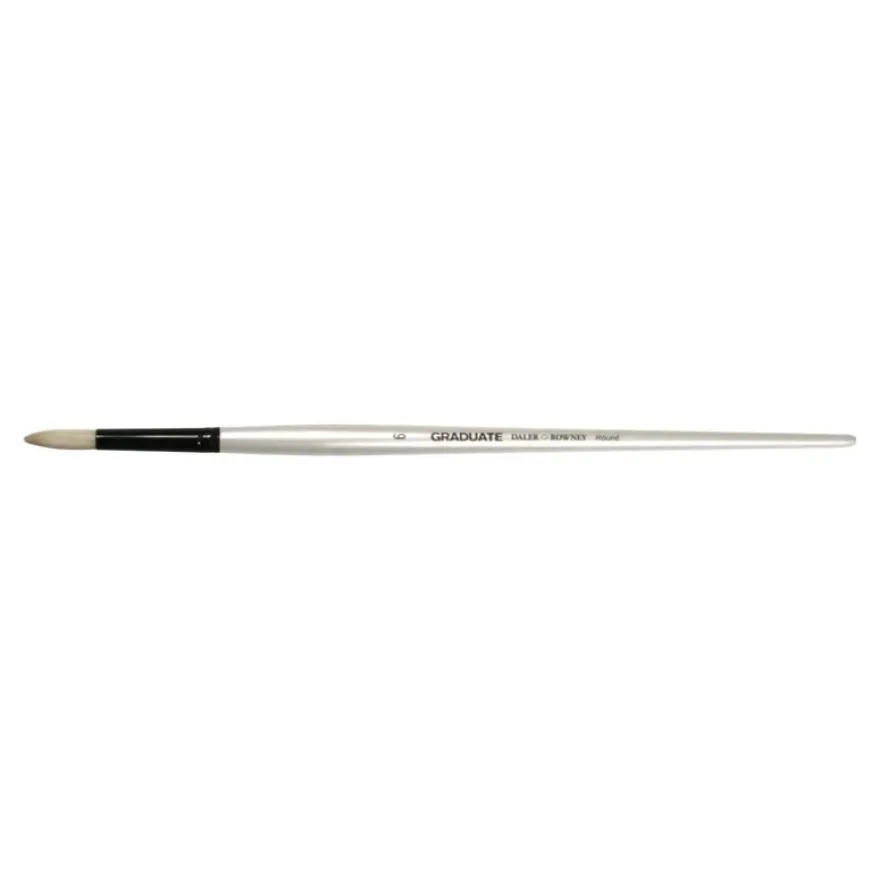 Daler-Rowney Graduate - Pinceau brosse rond n°6 - soie de porc