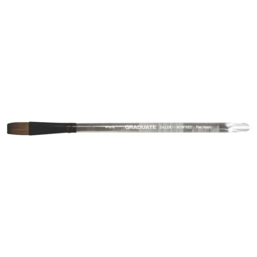 Daler-Rowney Graduate - Pinceau lavis plat n°1/2 - poils de poney