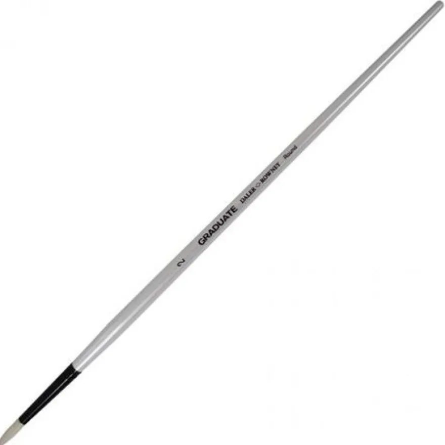 Daler-Rowney Graduate - Pinceau brosse rond n°2 - soie de porc
