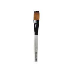 Daler-Rowney Graduate - Pinceau lavis plat - poil synthétique - N°3/4
