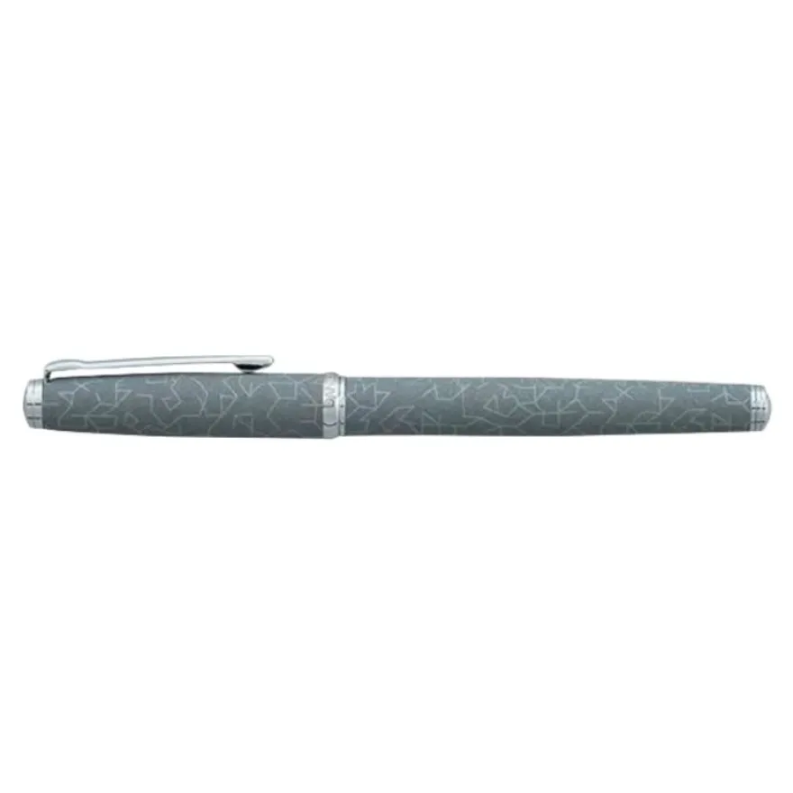 Daniel Hechter Challenger - Stylo plume - laqué granit line gris
