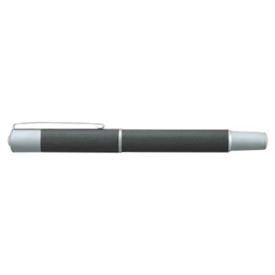 Daniel Hechter Media Relief - Stylo à bille - micro-gravure gris anthracite et attributs satinés