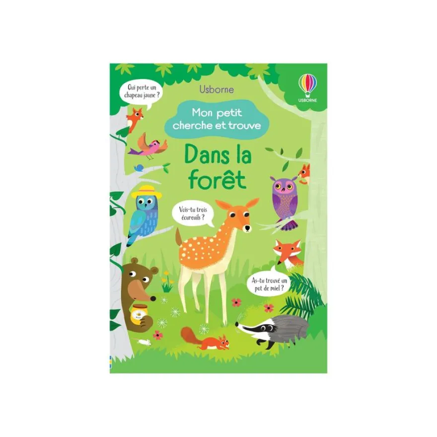 Dans la forêt - Mon petit cherche et trouve - par Robson Kirsteen - livre d'images