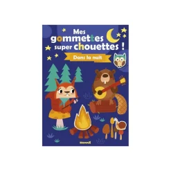 Dans la nuit - Mes Gommettes Super Chouettes!
