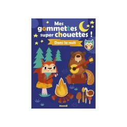 Dans la nuit - Mes Gommettes Super Chouettes!