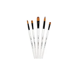 Darwi For You - Set de 5 pinceaux moyens
