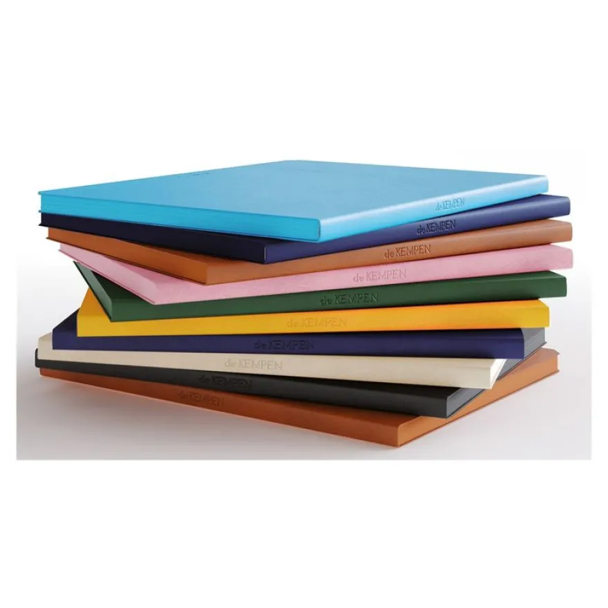 de KEMPEN - Cahier de notes - 17 x 22 cm - 192 pages - papier uni - origin cover