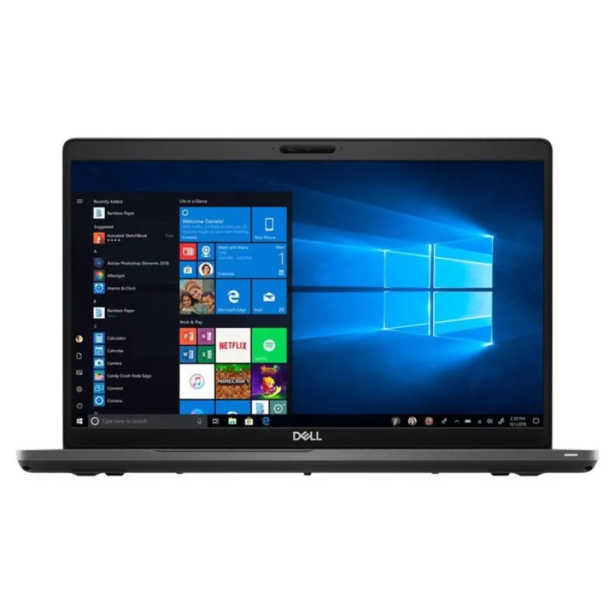 Dell Latitude 5500 - Intel Core i5 - 8265U / jusqu'à 3.9 GHz - Win 11 - HD Graphics 620 - 8 Go RAM - 256 Go SSD - 15.6" 1366 x 768 (HD) - Éthernet - Wi-Fi 5 - noir - reconditionné - Grade B
