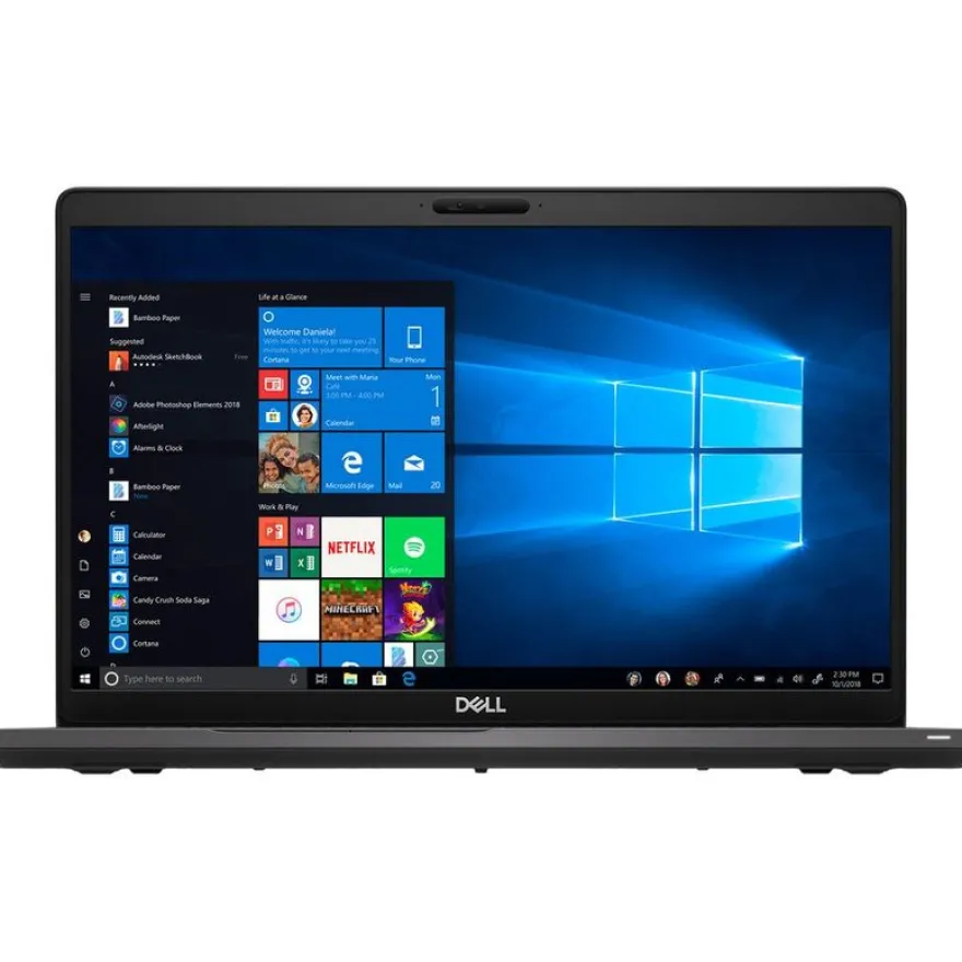 Dell Latitude 5500 - Intel Core i5 - 8265U / jusqu'à 3.9 GHz - Win 11 - HD Graphics 620 - 8 Go RAM - 256 Go SSD - 15.6" 1366 x 768 (HD) - Éthernet - Wi-Fi 5 - noir - reconditionné - Grade B