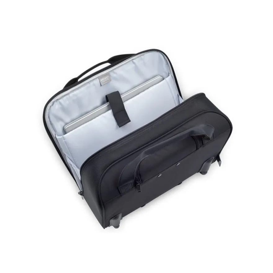 Delsey Parvis Plus - Sac de voyage cabine - 380 x 420 x 170 mm - noir
