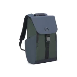 Delsey Securflap - Sac à dos pour ordinateur portable 16" - 455 x 315 x 145 mm - army