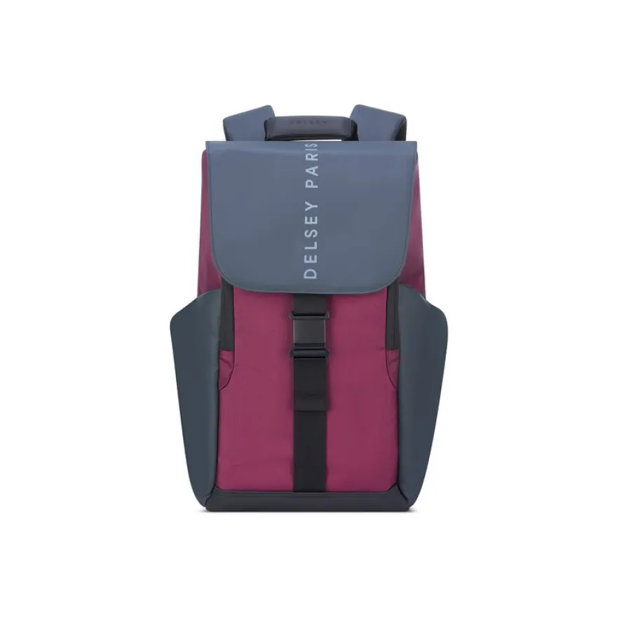 Delsey Securflap - Sacoche pour ordinateur portable - 455 x 315 x 145 mm - bordeaux