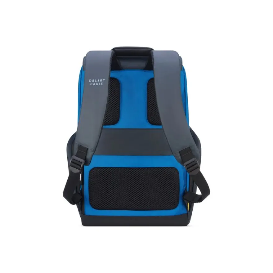 Delsey Securflap - Sacoche pour ordinateur portable - 455 x 315 x 145 mm - bleu