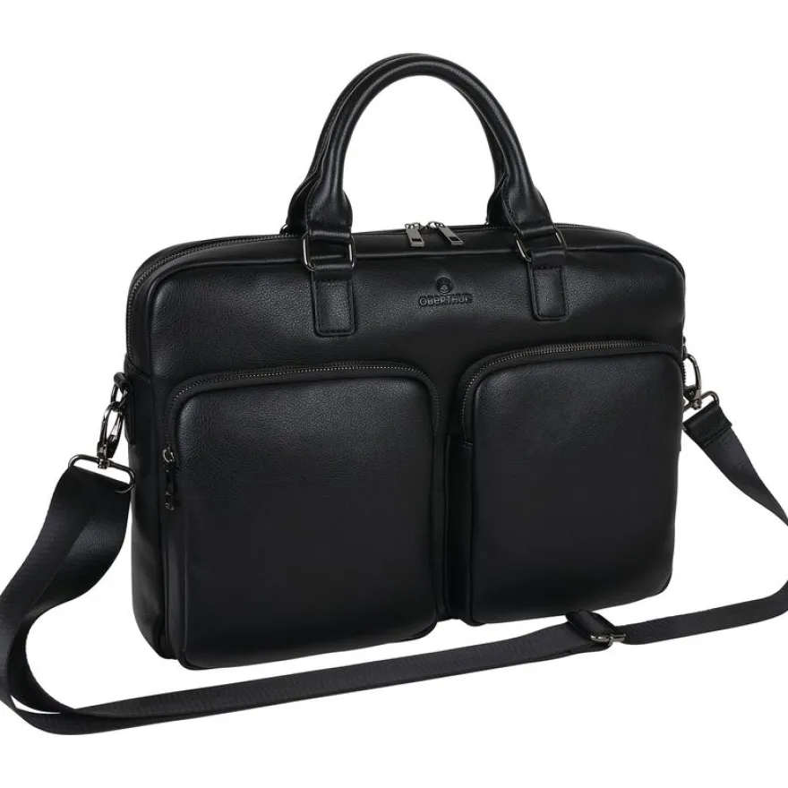 Detroit - sacoche ordinateur 15,6'' - 2 poches - noir