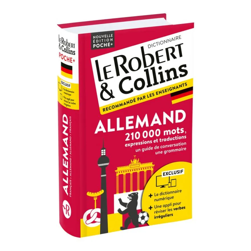 Dictionnaire de poche+ Le Robert & Collins Allemand