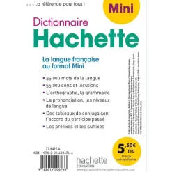 Dictionnaire Hachette de la Langue Française Mini - 35 000 mots