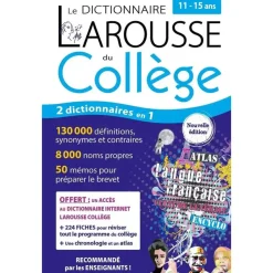 Dictionnaire Larousse Collège