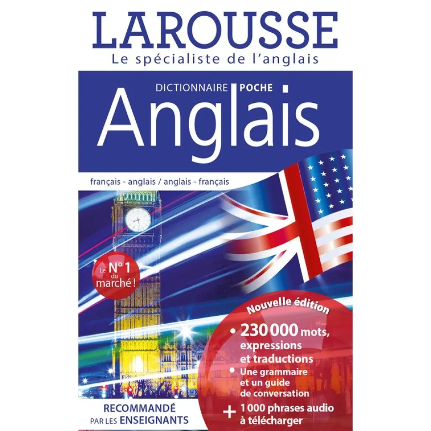 Dictionnaire Larousse poche Anglais