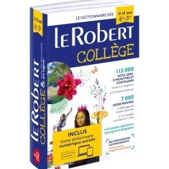Dictionnaire Le Robert Collège et son dictionnaire en ligne