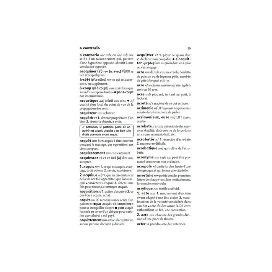 Dictionnaire Mini Plus Larousse