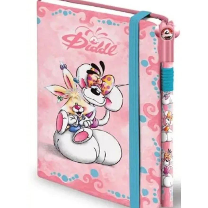 Diddl – Carnet A6 avec Stylo