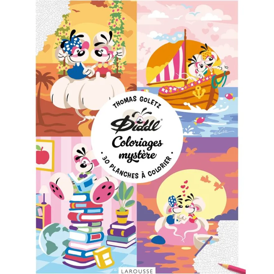 Diddl - Coloriages mystère