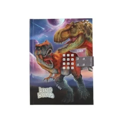 Dino World & Action - Agenda - 155 x 205 mm - 80 pages - doublé - T-rex
