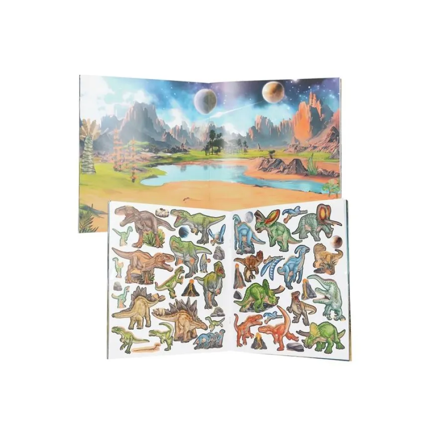 Dino World Stickerworld GALAXY - livre d'activités