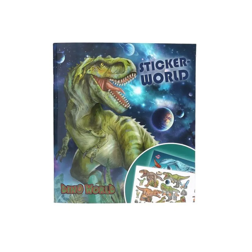 Dino World Stickerworld GALAXY - livre d'activités