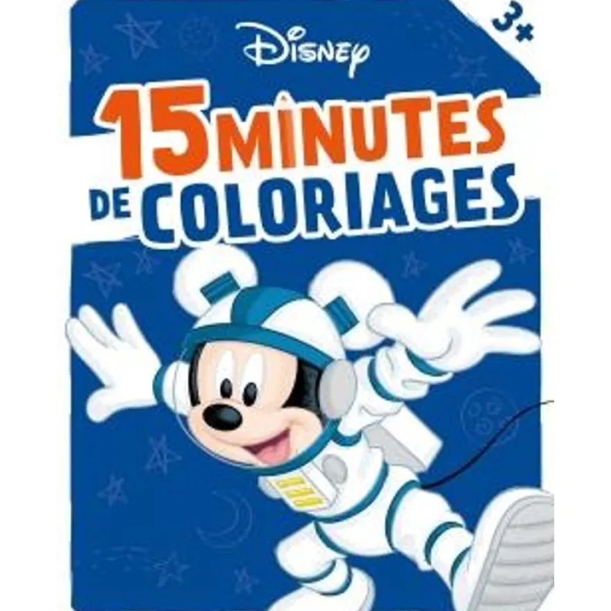 Disney - 15 minutes de coloriages - livre à colorier