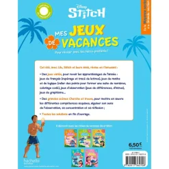 Disney - Stitch - Mes jeux de vacances - De la Moyenne Section à la Grande Section