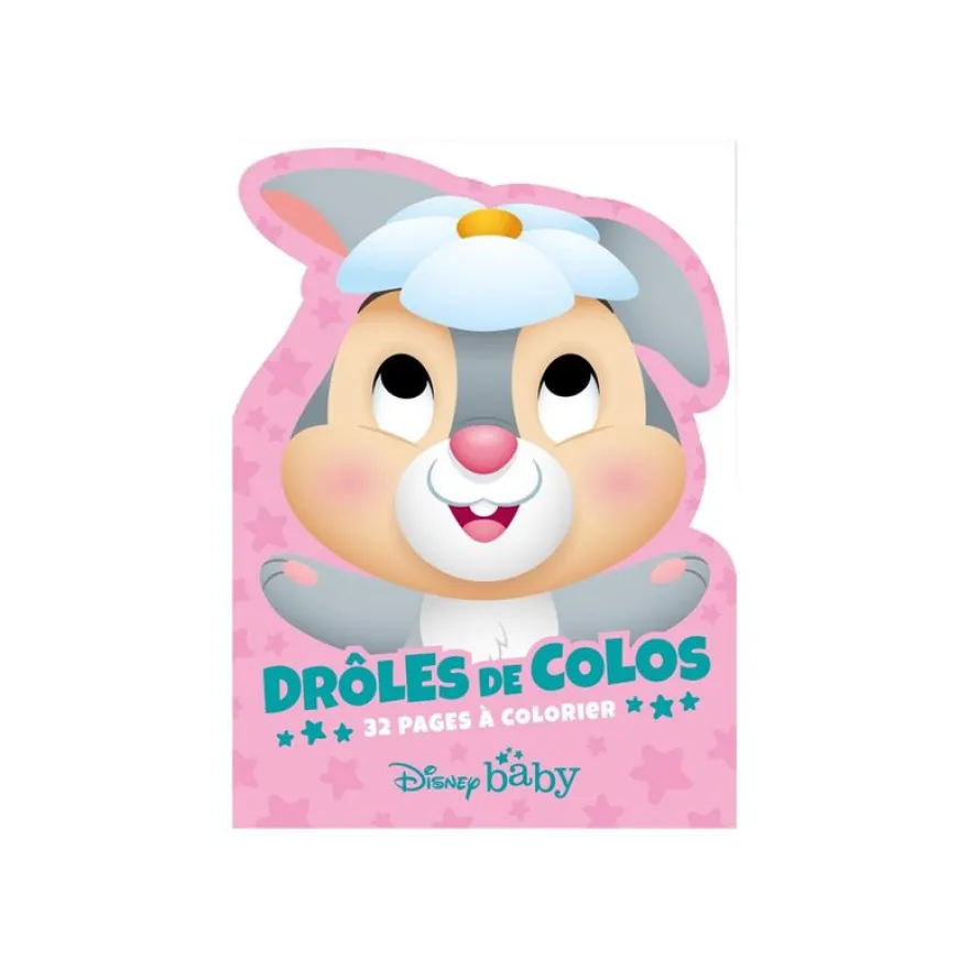 Disney Baby Drôles de colos - Panpan - livre à colorier
