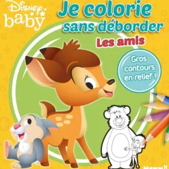 Disney Baby Je colorie sans déborder - Les amis