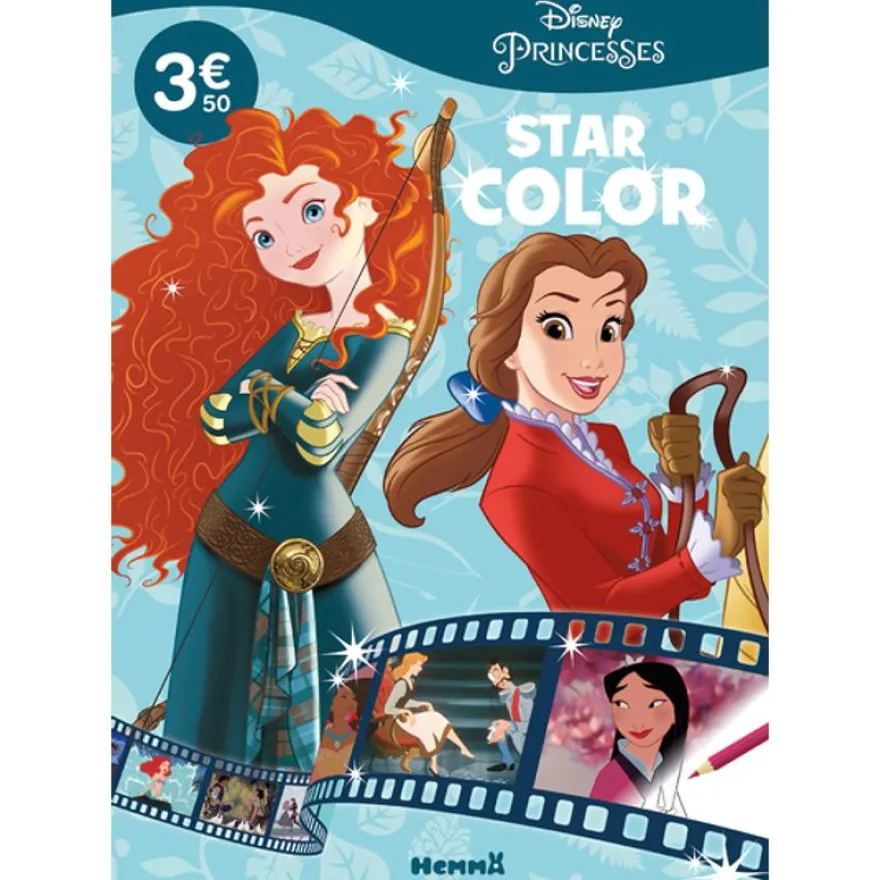 Disney Princesses - Star Color (Merida et Belle)
