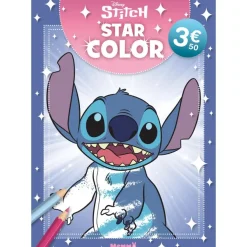 Disney Stitch - Star Color - Livre coloriage - Livre coloriage 4 ans - Livre coloriage Disney - Livre coloriage Stitch