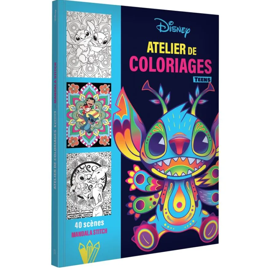 DISNEY TEENS - Atelier de coloriages - Mandala Stitch