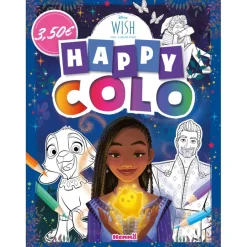 Disney Wish Happy Colo Livre de coloriage Dès 5 ans