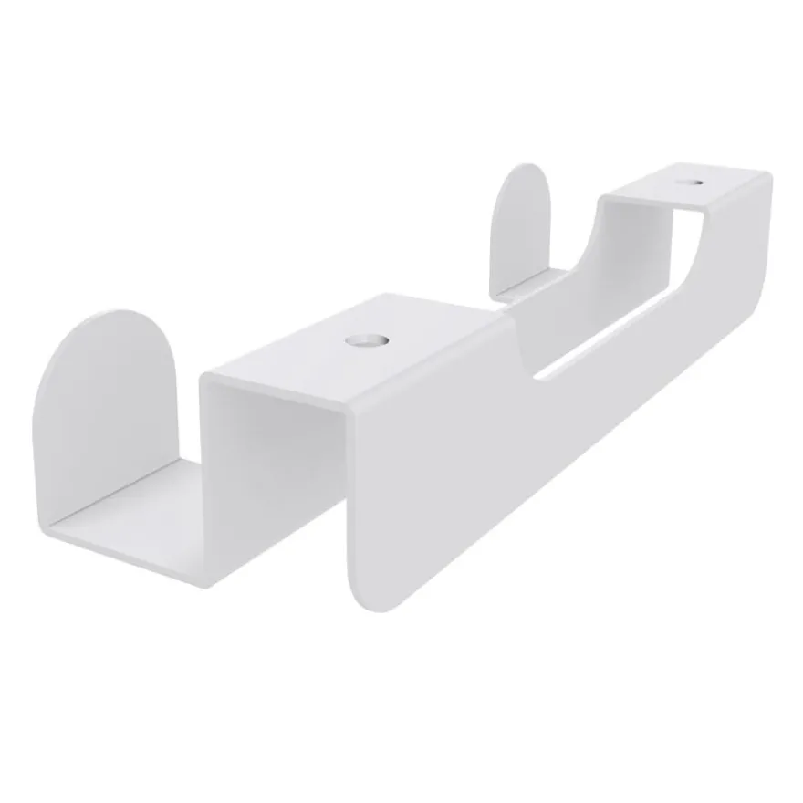 Double patère IN'TEAM pour banquette et box acoustique - blanc