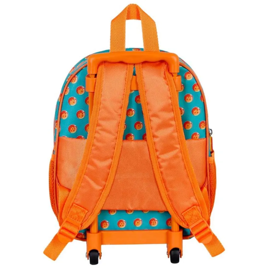 Dragon Ball Blue - Sac à dos à roulettes 3D - 1 compartiment - Karactermania