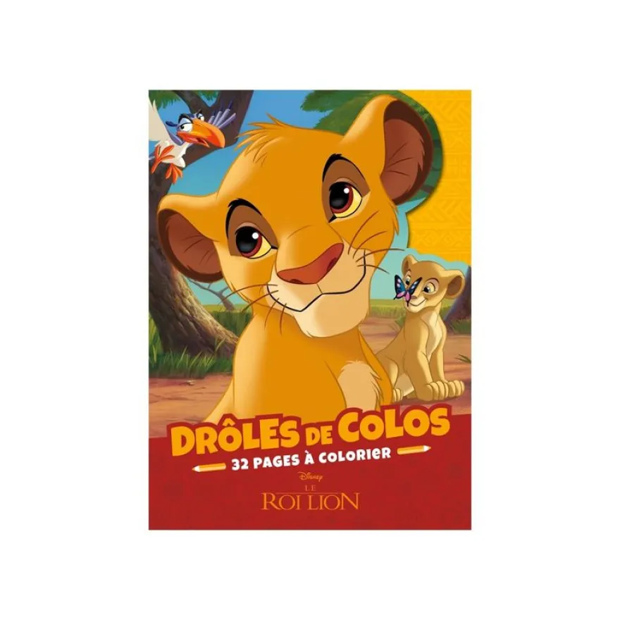 Drôles de Colos - livre à colorier - le Roi Lion