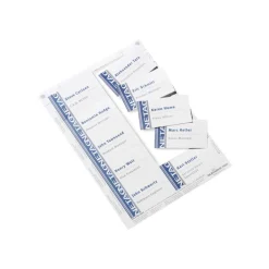 Durable - 200 Cartes prédécoupées pour badges 54 x 90 mm