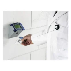 Durable - 10 Enrouleurs de badge - bouton pression