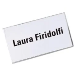 Durable - 50 Porte-badges de nom à épingle - 40 x 75 mm