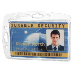 Durable - 10 Portes badge de nom - 54 x 85 mm - 1 carte